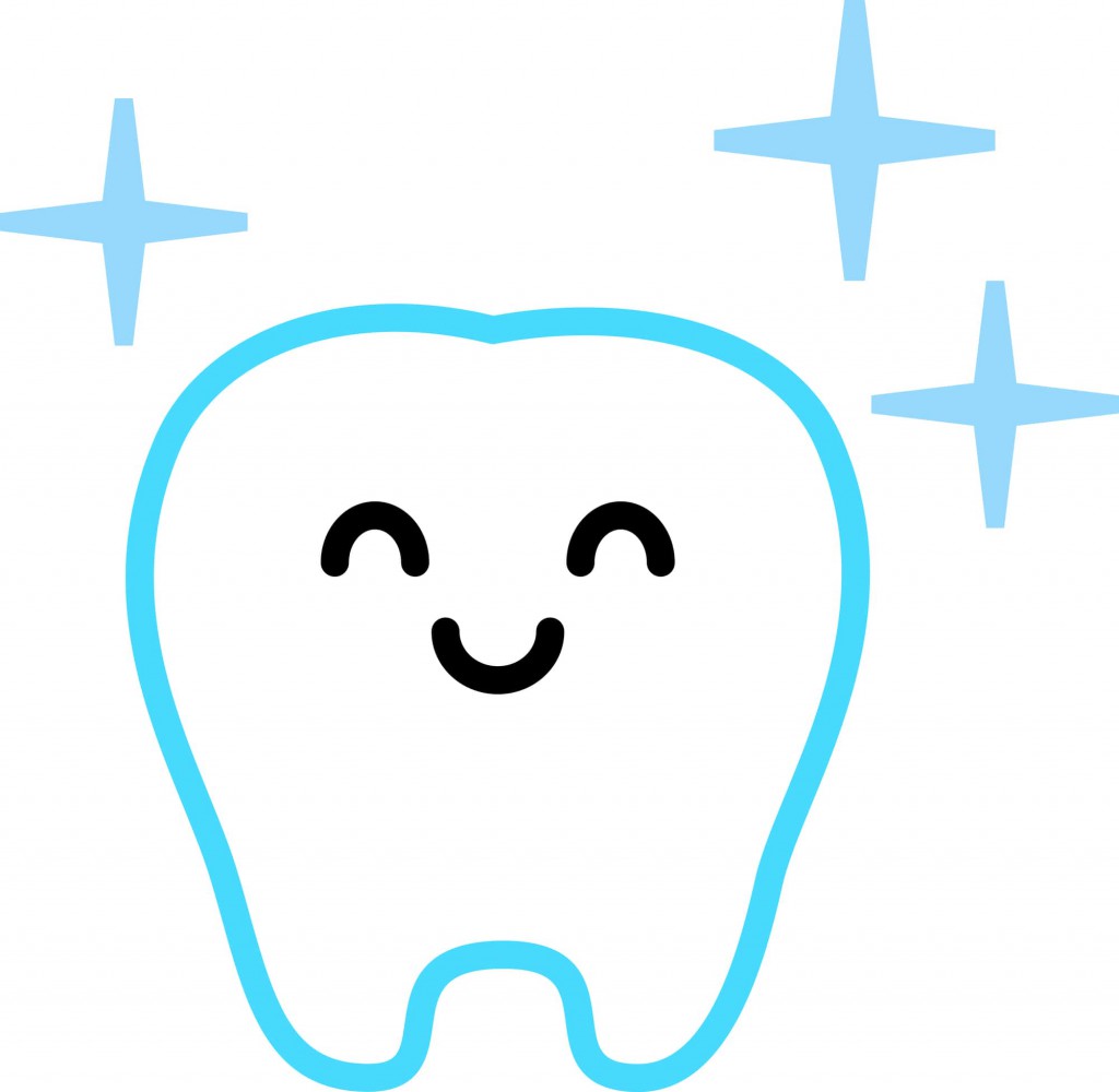白い歯のイメージ