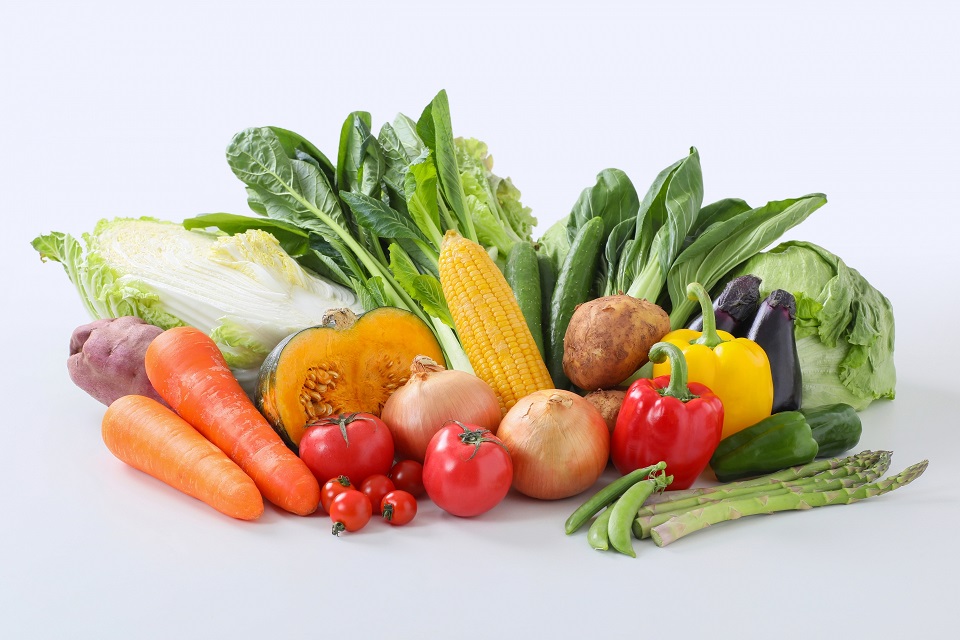 野菜から栄養を摂る